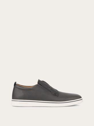 Ferragamo Men Derby slip-on Grey Size 10.5