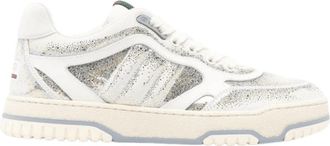 Gucci Re-Web Sneaker - Dames - Sneakers - Wit - 37 1/2 EU - Leer - Schoenen