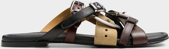 Acne Studios Mens Multi-strap sandals