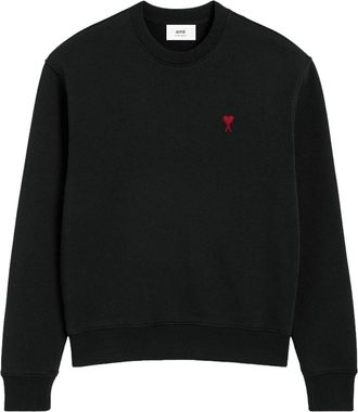 Ami Sweatshirt With Red Ami de Coeur