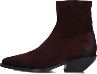 Elena Iachi Schoenen, Dames, Bruin, 39 EU, Leer, Tronchetto Scamosciato Croc