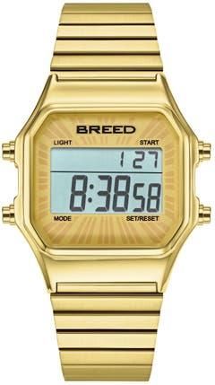 Breed Terra Digital Watch in Gold at Nordstrom
