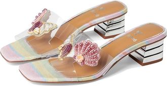 J. Reneé Seeshell Womens Sandals Clear/Pastel : 6.5 M (B), Synthetic