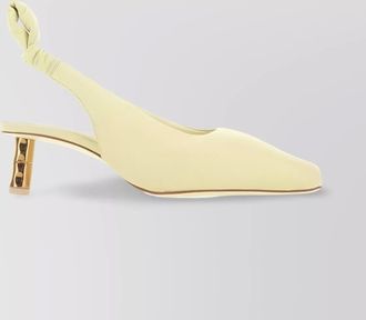 Boyy leather slingback pumps