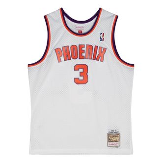 Mitchell & Ness x NBA Phoenix Suns 2002-03 Swingman Jersey Stephon Marbury 3 SMJY4445-PSU02SMBWHIT