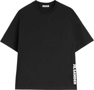Jil Sander T-shirt in cotone girocollo di Jil Sander