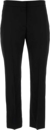 Alexander McQueen Alexander Mcqueen Womens Black Wool Pant - Size EU 36 (Womens)