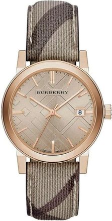 Burberry The City Watch - Dames - Horloges - Roze - ONE Size - Leer - Accessoires