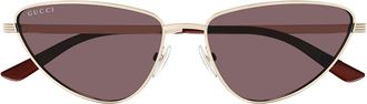 Gucci Sunglasses Gg1879 S 003 Gold/Red Women