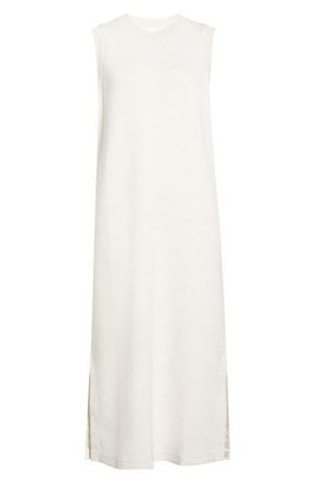 Varley Beatrice Sleeveless Sweater Dress in Ivory Marl at Nordstrom, Size Medium