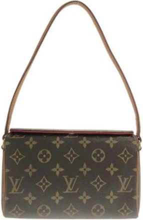 Louis Vuitton Pre-owned Monogram Schoudertas - Dames - Vintage Schoudertas - Bruin - ONE Size - Vintage