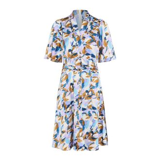 Inwear Wikkeljurken - Dames - Wikkelkleedje - Veelkleurig - 2XS - Kleedjes