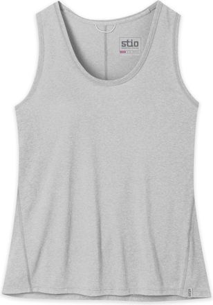 Stio | Womens Divide Tank Top, Size Extra Small in Quiet Grey Heather | Cotton