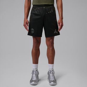 Nike Jordan Mens Paris Saint-Germain 2026 Stadium Night Edition Jordan Dri-FIT Soccer Replica Shorts in Black | IB3152-010