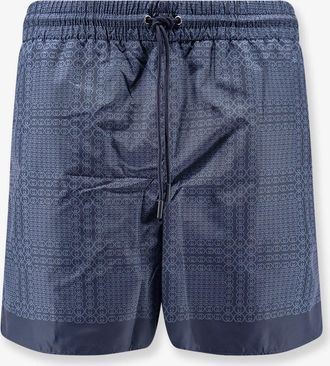 Gucci Boxer mare in nylon con stampa Gucci Incrocio all-over - GUCCI - gender_Man