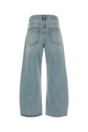 Frame Denim Womens Denim The Bow Wide-Leg Jeans Coat Exterior: Cotton