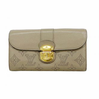 Louis Vuitton Taupe Long Wallet (Bi-Fold) (Pre-Owned)