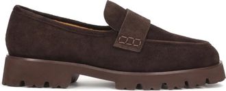 Kazar Chiara - Dames - Loafers - Bruin - 40 EU - Leer - Schoenen