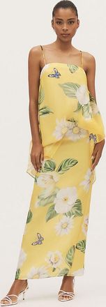 LEO LIN Jing Silk Maxi Skirt