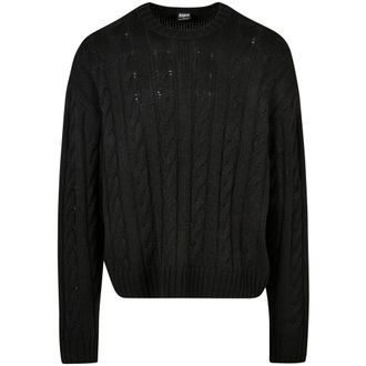 Urban Classics Heren Boxy Sweatshirt (Zwart)