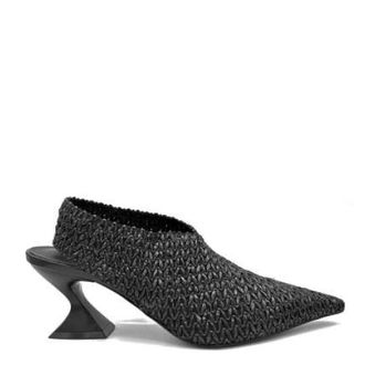 Jeannot Pumps, female, Black, Size: 8 US Slingback in raffia