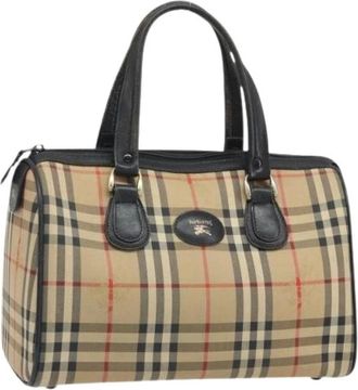 Burberry Pre-owned Handbags, female, Beige, Size: ONE SIZE Pre-owned Vintage Hand Bag
