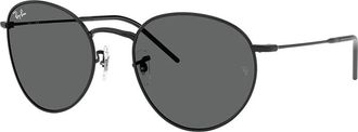 Ray-Ban Round Reverse Dark Grey Unisex Sunglasses RBR0103S 002/GR 53