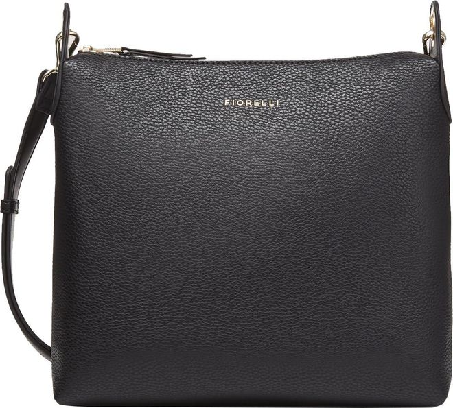 Womens Coco Crossbody Bag, Stylish Handbag with Adjustable Strap & Pockets, Black, One Size