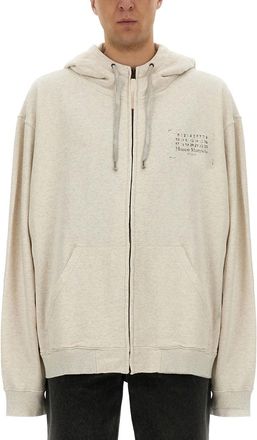 Maison Margiela Sweatshirt With Logo-Uomo