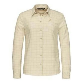 Sch&ouml;ffel Blouse met lange mouwen - Dames - Blouses & Shirts - Beige - Maat: L