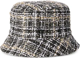 Maison Michel Tweed Bucket Hat