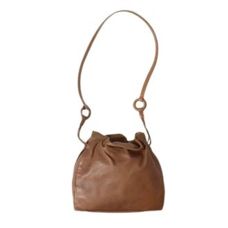 Loewe Pre-owned Bucket Bag - Dames - Vintage Tas - Bruin - ONE Size - Leer - Vintage