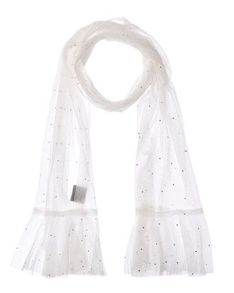 Saachi Saachi Glamazon Sheer Crystal Scarf