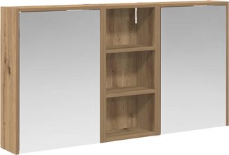 vidaXL Juego De Muebles De Ba&ntilde;o 3 Uds. 116 X 16 X 62,5 Cm Vidaxl