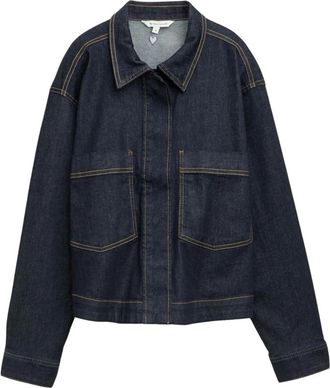 Tom Tailor Dames, Jassen, Blauw, Maat: XL Denim
