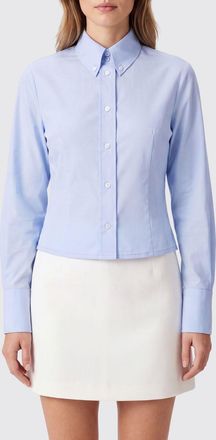 Tela Camicia slim fit in popeline di cotone con collo button-down
