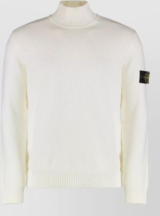 Stone Island cotton turtleneck sweater for all occasions