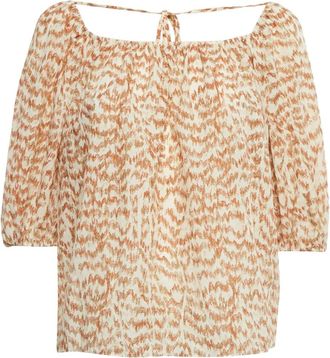 Theory Top con nodo - Marrone