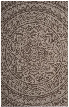 Safavieh Alfombra beige/marr&oacute;n 201 x 290 cm