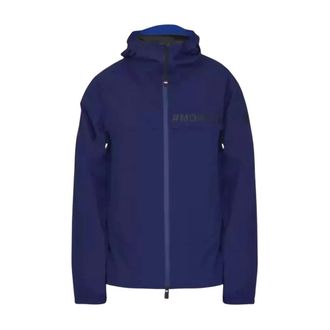 Moncler Shipton Hooded Jacket - male - Moncler - Light Jackets - Blue - 2XL - Jackets