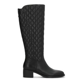 Kazar Schoenen, Dames, Zwart, 41 EU, Leer, Gewatteerde Hoge Laarzen