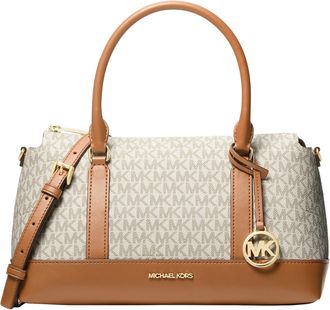 Michael Kors Crossbody Bags - Md Tz Satchel - brown - Crossbody Bags for ladies