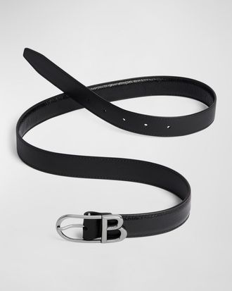 Balenciaga Classic B Buckle Belt