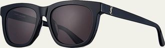 Saint Laurent SL M24K Oversize Square Acetate Sunglasses
