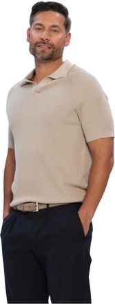 Profuomo Heren, Tops, Beige, Maat: XL Katoen