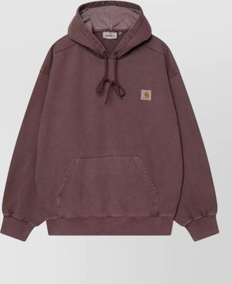 Carhartt Work in Progress vista palisander hooded sweatshirt drawstring kangaroo