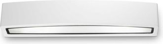 Ideal Lux Ideal Lux - Andromeda - Aplique De Pared Grande Up Down Para Exterior 2 Luces Blanco, Masilla Ip54, E27
