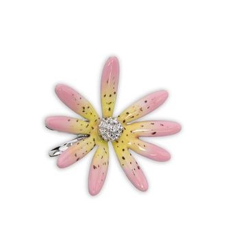 Yvmin Floral Embellished Hair Clip