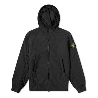 Stone Island Composite Polartec Hooded Jacket Black 751541928-V0029