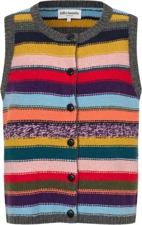 Lollys Laundry Jassen, Dames, Veelkleurig, 2Xl, Heren Bodywarmers